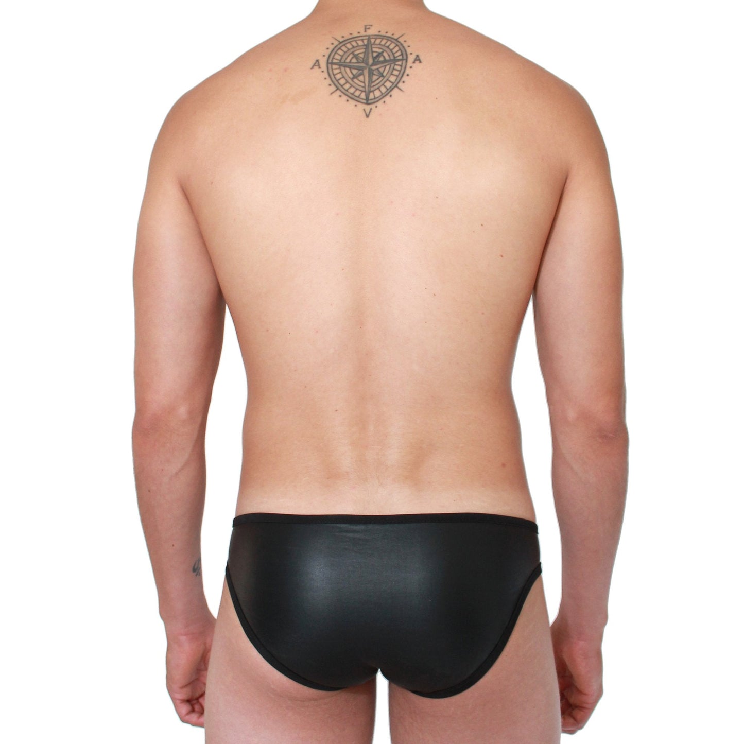 SL0006 Slip Bondage Vinipiel Negro Bondage