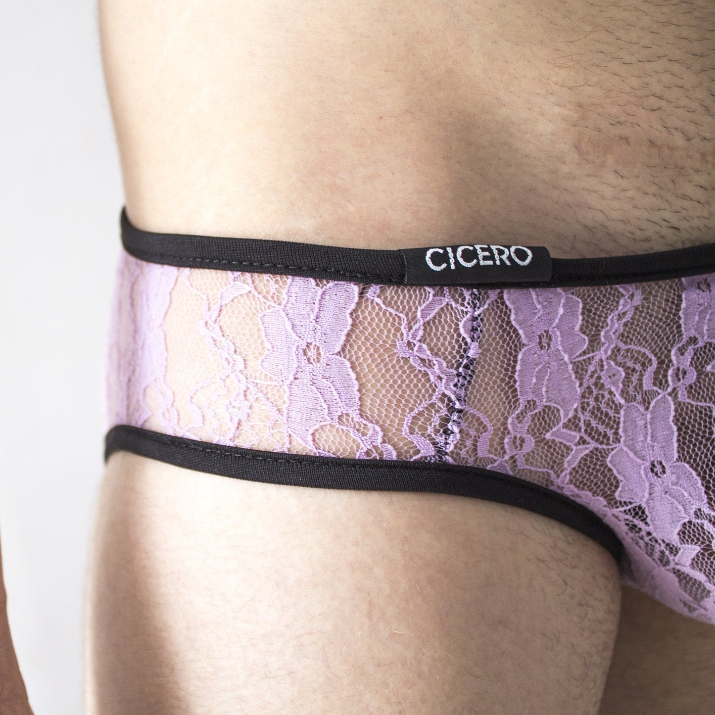 SL0024 Slip Encaje Lila