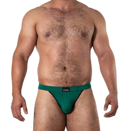 SB0037 Brief bikini verde comfort