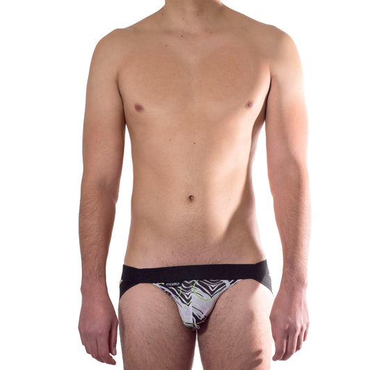 SD0014 Jockstrap Suspensorio Doble Animal Print Cebra Hypnotic & Wild Alexanders King
