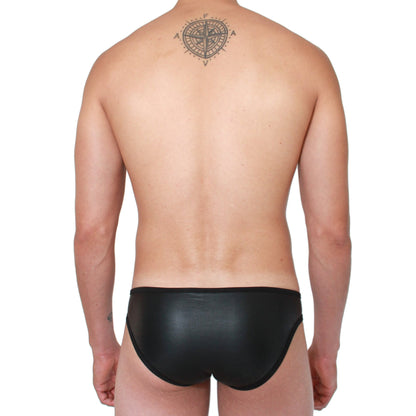 SL0006 Slip Bondage Vinipiel Negro Bondage