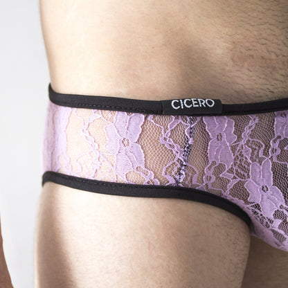 SL0024 Slip Encaje Lila