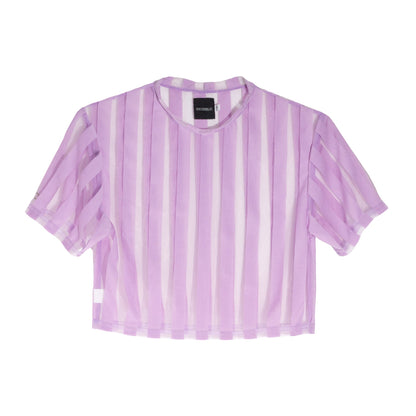 CT0005 Crop top Rayas transparencia Lila