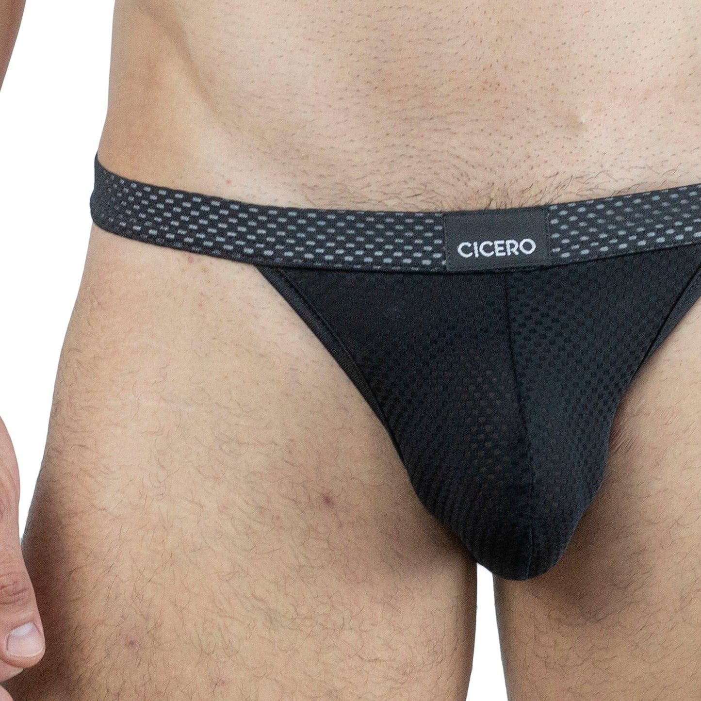 SB0003 Brief bikini Negro unwet