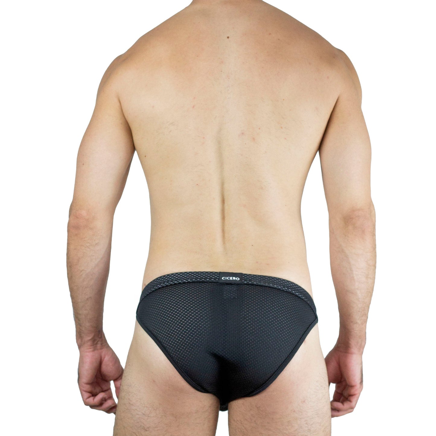 SB0003 Brief bikini Negro unwet