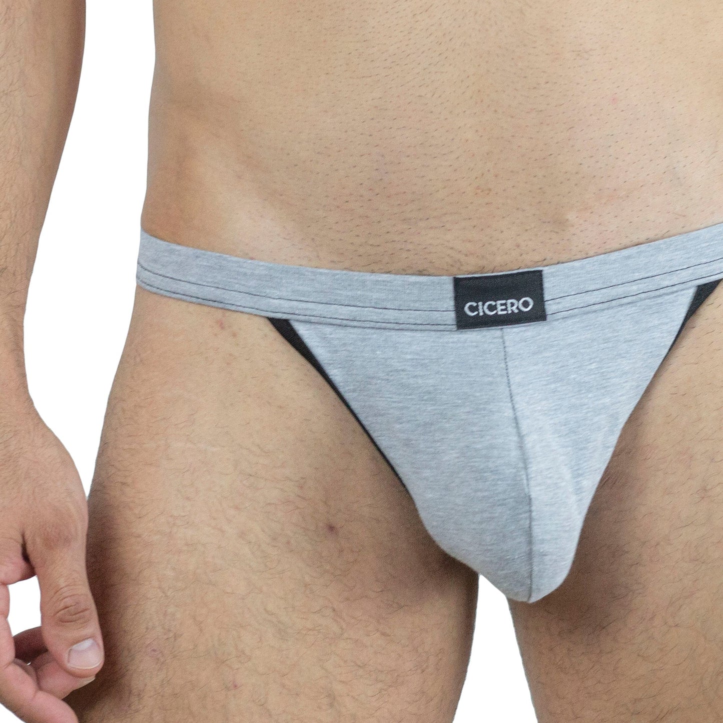 SB0008 Brief bikini Gris Claro Comfort