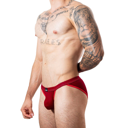 SB0032 Brief bikini Rojo Cereza skinit