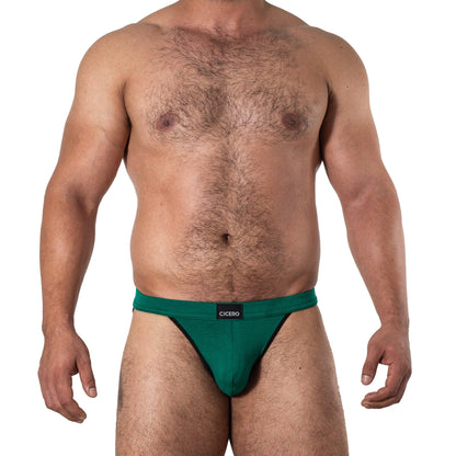 SB0037 Brief bikini verde comfort