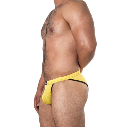 SB0042 Brief bikini amarillo Unwet