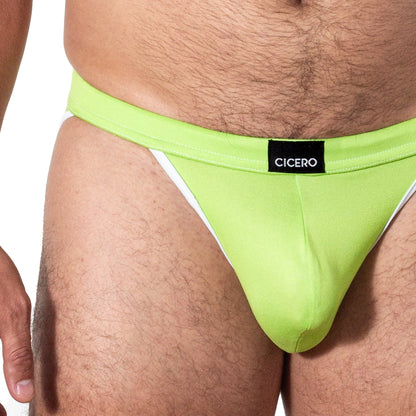 SB0053 Brief bikini Verde Manzana skinit