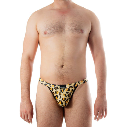 SB0066 Brief Bikini cheeta total skinit