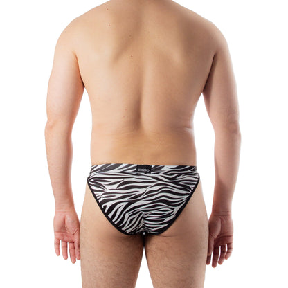 SB0069 Brief Bikini cebra skinit