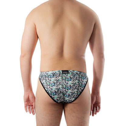 SB0073 Brief Bikini mexicaneidad chingón negro skinit