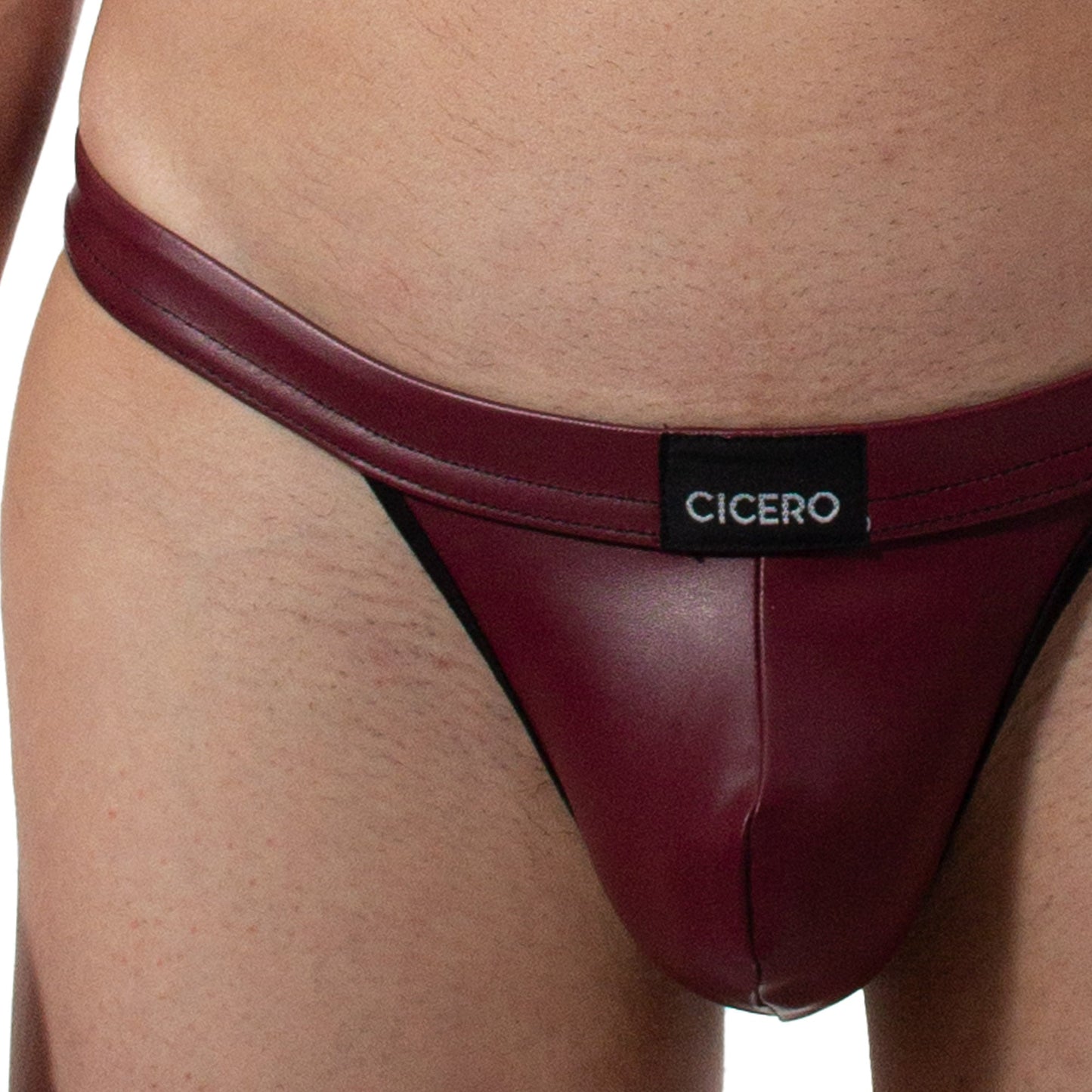 SB0082 Brief Bikini Crisom Desire vinipiel vino