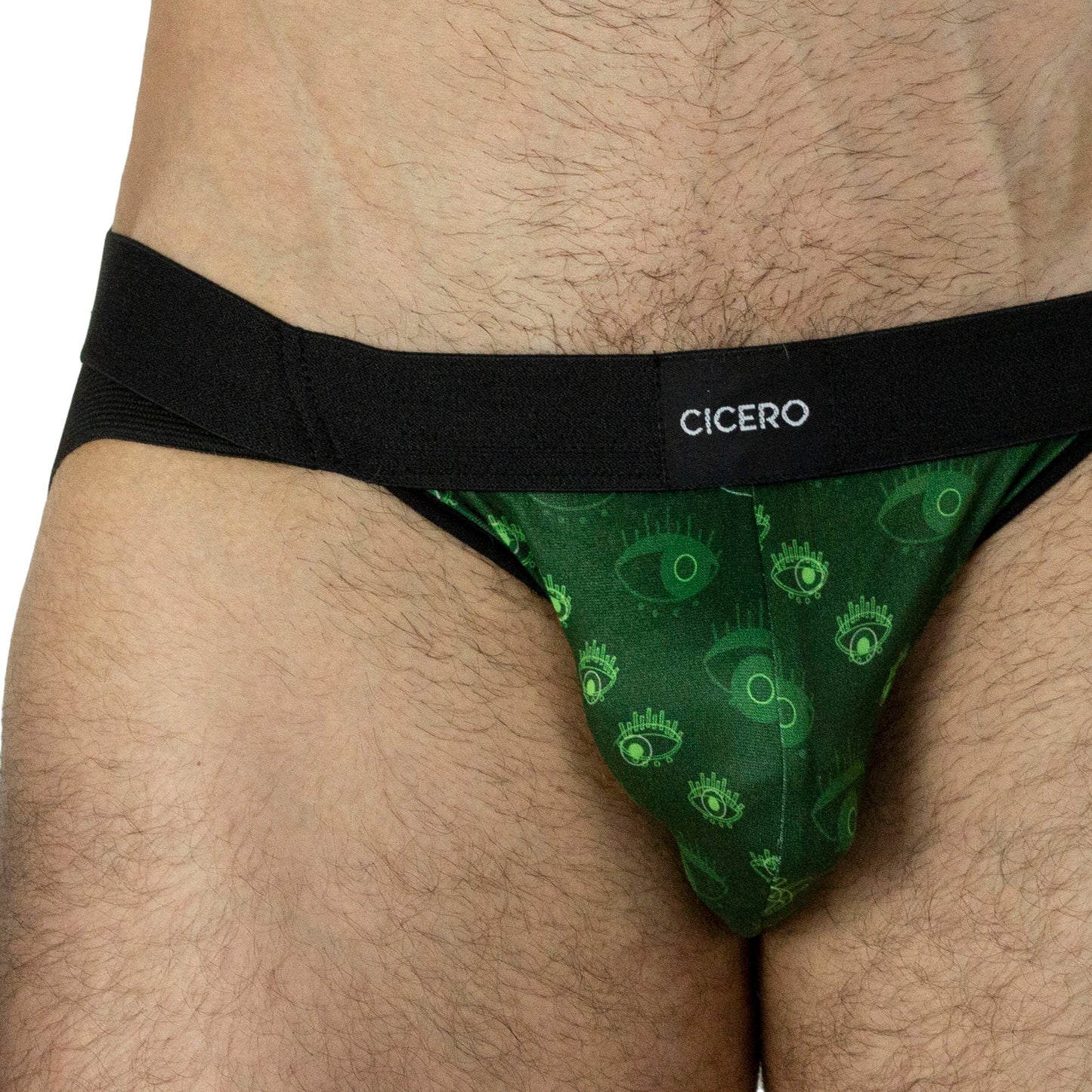 SD0018 Suspensorio El Ojo que todo lo ve Verde EstampadO SKINIT