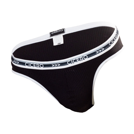 SF0016 Slip rib negro resorte Cícero