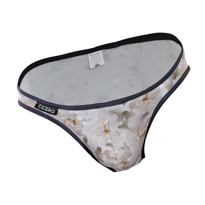 SL0098 Slip Perfume de Gardenias estampado flores blanco skinit