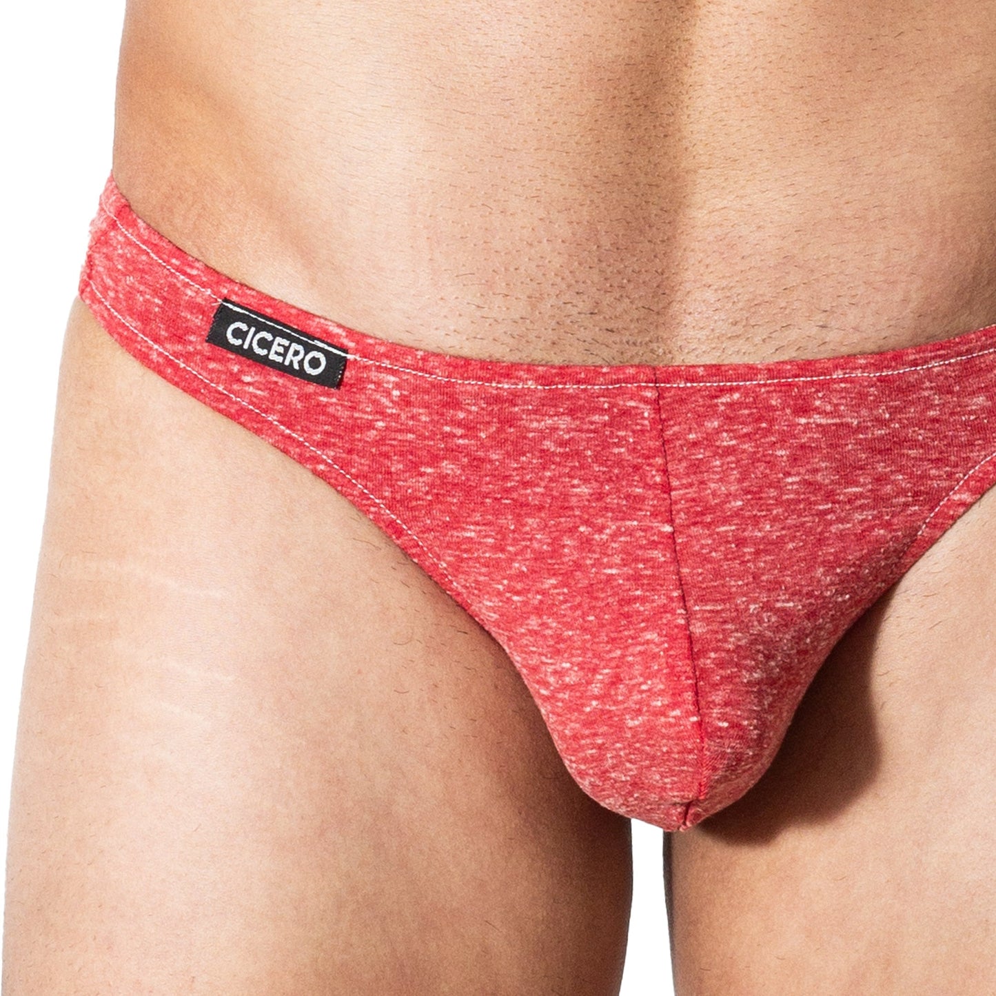 TX0016 Tanga rojo jaspe comfort
