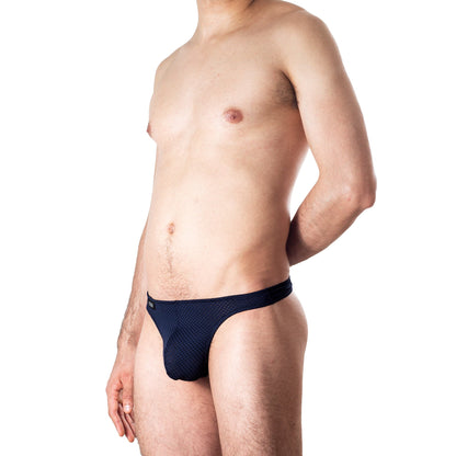 TX0019 Tanga azul marino unwet